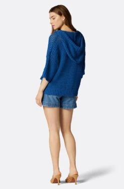 Joie Aurora Cotton Crochet Sweater -Joie Shop K0042Y5493 BLQZ 2