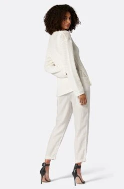 Joie Lyra V-Neck Crochet Cotton Sweater -Joie Shop K0066Y7373 PRCL 2