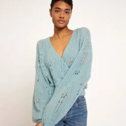 Joie Devika V-Neck Sweater -Joie Shop K0096Y9219 BLUF 4 DPA