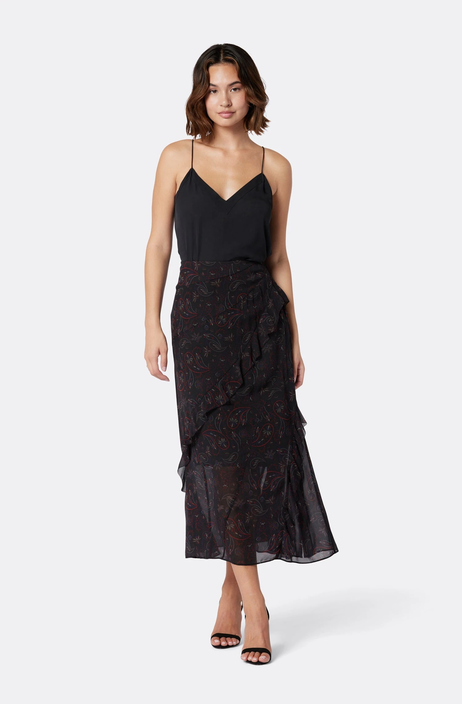 Joie Caillie Silk Midi Skirt 4 Joie Caillie Silk Midi Skirt - Image 2