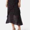 Joie Caillie Silk Midi Skirt -Joie Shop K009989133 CAVM 2