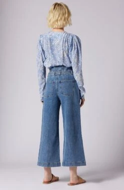 Joie Kindra Wide Leg Jean -Joie Shop N0041D611W3 BDTW 2