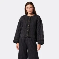 Joie York B Jacket 15 Joie York B Jacket -Joie Shop OW01400B9056 WBLK 2 DPA