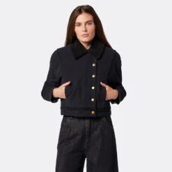 Joie Lazaro Cotton Jacket 15 Joie Lazaro Cotton Jacket -Joie Shop OW014109235 CAV 2 DPA