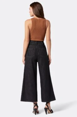 Joie Porter Wide Cropped Pant -Joie Shop PT022649056 WBLK 5