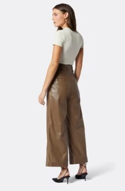 Joie Porter Wide Cropped Leather Pant 14 Joie Porter Wide Cropped Leather Pant -Joie Shop PT02264C3178 STOG 5