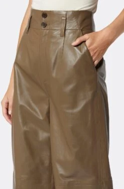 Joie Porter Wide Cropped Leather Pant 11 Joie Porter Wide Cropped Leather Pant -Joie Shop PT02264C3178 STOG 6