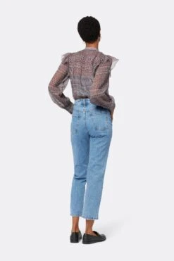 Joie Eloise Long Sleeve Silk Top -Joie Shop T0003A09300 ASCM 5