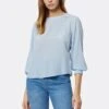 Joie Blake Long Sleeve Silk Top 1 Joie Blake Long Sleeve Silk Top -Joie Shop T0036F7881S CSHB 2