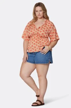 Joie Renae Short Sleeve Top -Joie Shop T0045X9364 BVRM 4