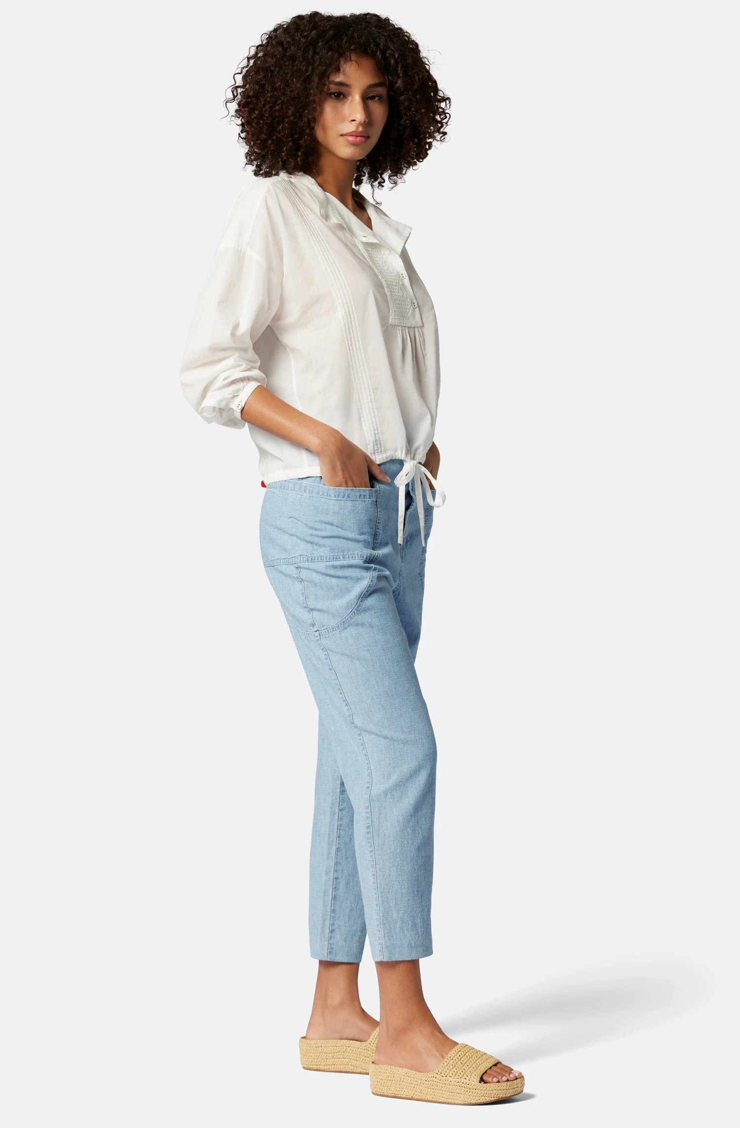 Joie Bronte Long Sleeve Cotton Top 5 Joie Bronte Long Sleeve Cotton Top - Image 3