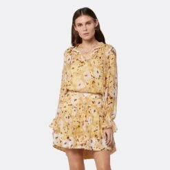 Joie Brigitta Long Sleeve Silk Top -Joie Shop T0056A9368 AGLM 2 DPA