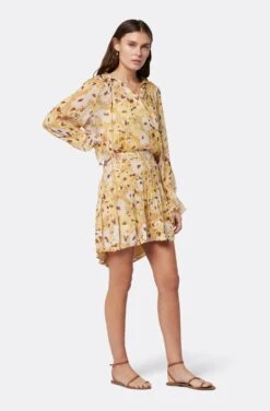 Joie Brigitta Long Sleeve Silk Top -Joie Shop T0056A9368 AGLM 3