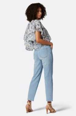 Joie Larisa Short Sleeve Silk Top -Joie Shop T0058A9368 NGBM 2