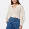 Joie Harlow Long Sleeve Cotton Top -Joie Shop T0060A9365 PRCM 2
