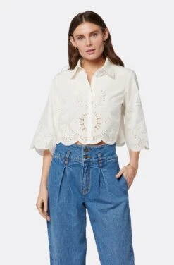 Joie Pheobe Short Sleeve Cotton Top