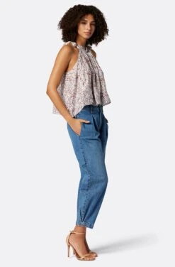 Joie Allegra Sleeveless Top -Joie Shop T0066A9367 GYDM 3