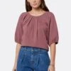 Joie Marina Short Sleeve Top 1 Joie Marina Short Sleeve Top -Joie Shop T0079F9324 REBN 2