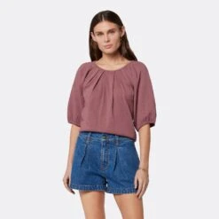 Joie Marina Short Sleeve Top -Joie Shop T0079F9324 REBN 2 DPA
