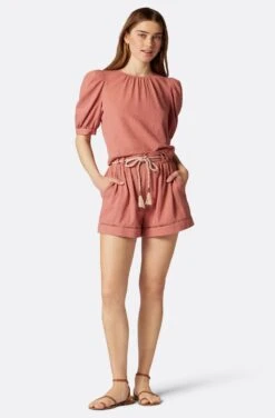 Joie Moira Short Sleeve Cotton Top -Joie Shop T0083F9330 CYR 1