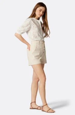 Joie Amilee Short Sleeve Cotton Top -Joie Shop T0086F9327 PRCL 3