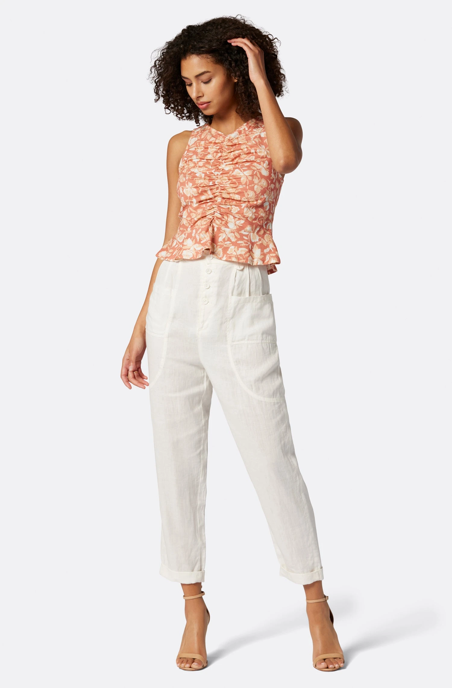 Joie Quinn Sleeveless Cotton Top 4 Joie Quinn Sleeveless Cotton Top - Image 2