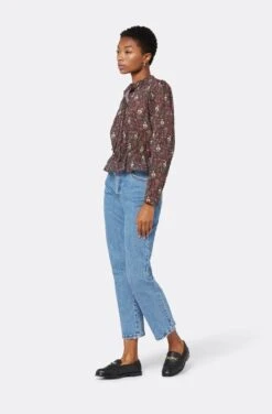 Joie Willow Long Sleeve Cotton Top -Joie Shop T0108A09305 CTTM 4