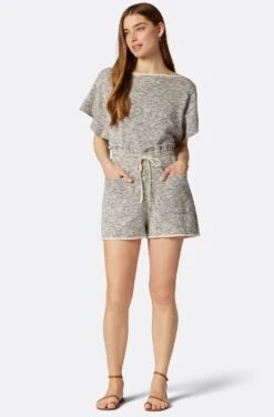 Joie Ora Short Sleeve Top -Joie Shop T0110F9333 NVBM 1