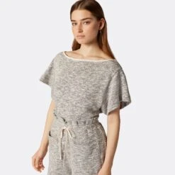 Joie Ora Short Sleeve Top -Joie Shop T0110F9333 NVBM 4 DPA