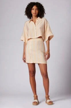 Joie Esther Short Sleeve Top -Joie Shop T0128A0005 ANRM 1