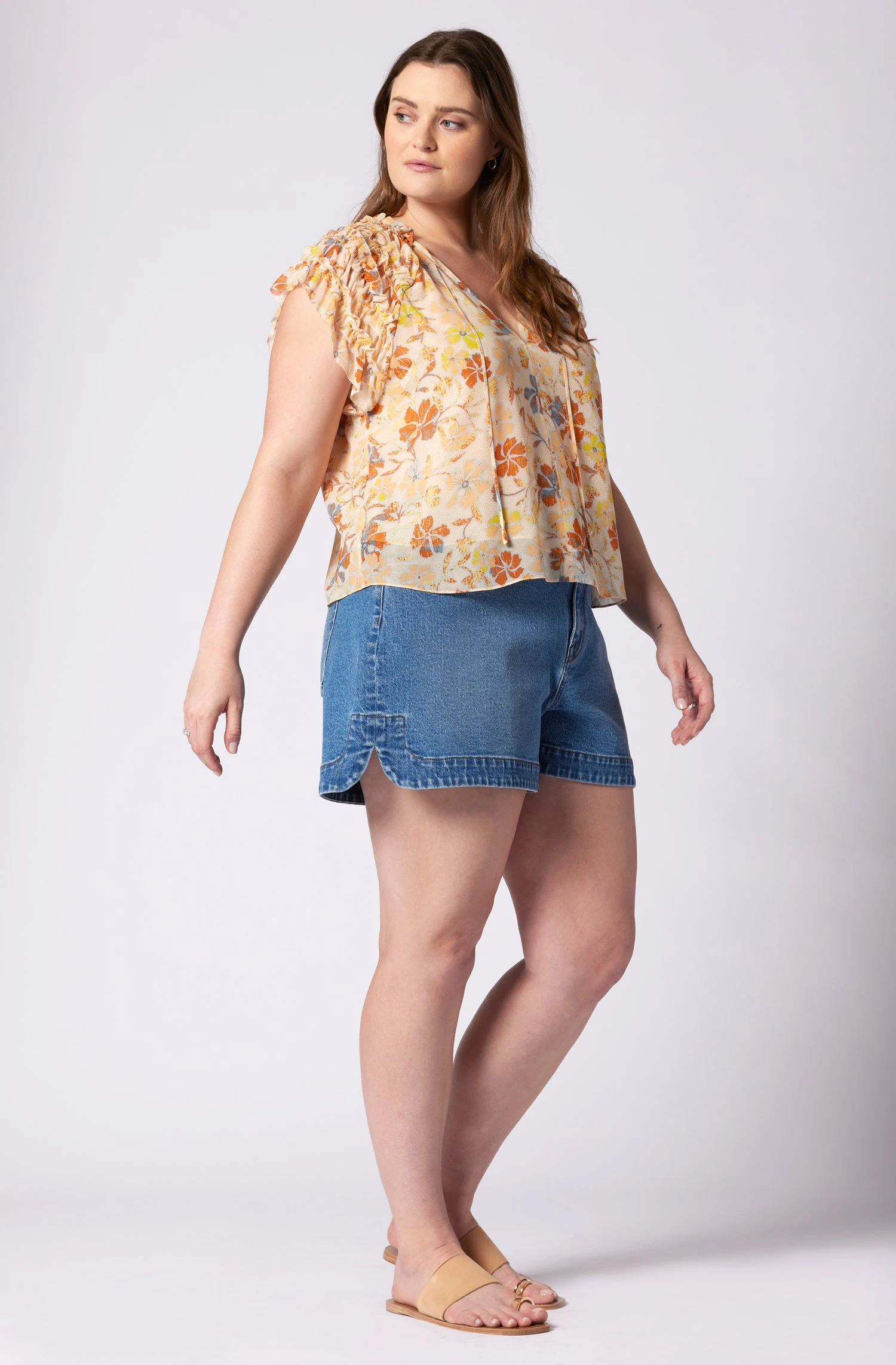 Joie Tezza Short Sleeve Silk Top 11 Joie Tezza Short Sleeve Silk Top - Image 9