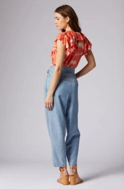 Joie Carmella Short Sleeve Top -Joie Shop T0131A0003 EMML 2