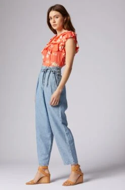 Joie Carmella Short Sleeve Top -Joie Shop T0131A0003 EMML 3