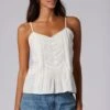 Joie Miranda Sleeveless Cotton Top -Joie Shop T0134F337 PRCL 4