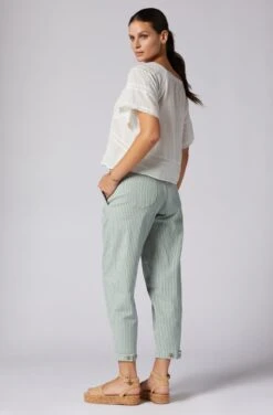 Joie Rebeca Short Sleeve Cotton Top -Joie Shop T0135F337 PRCL 634