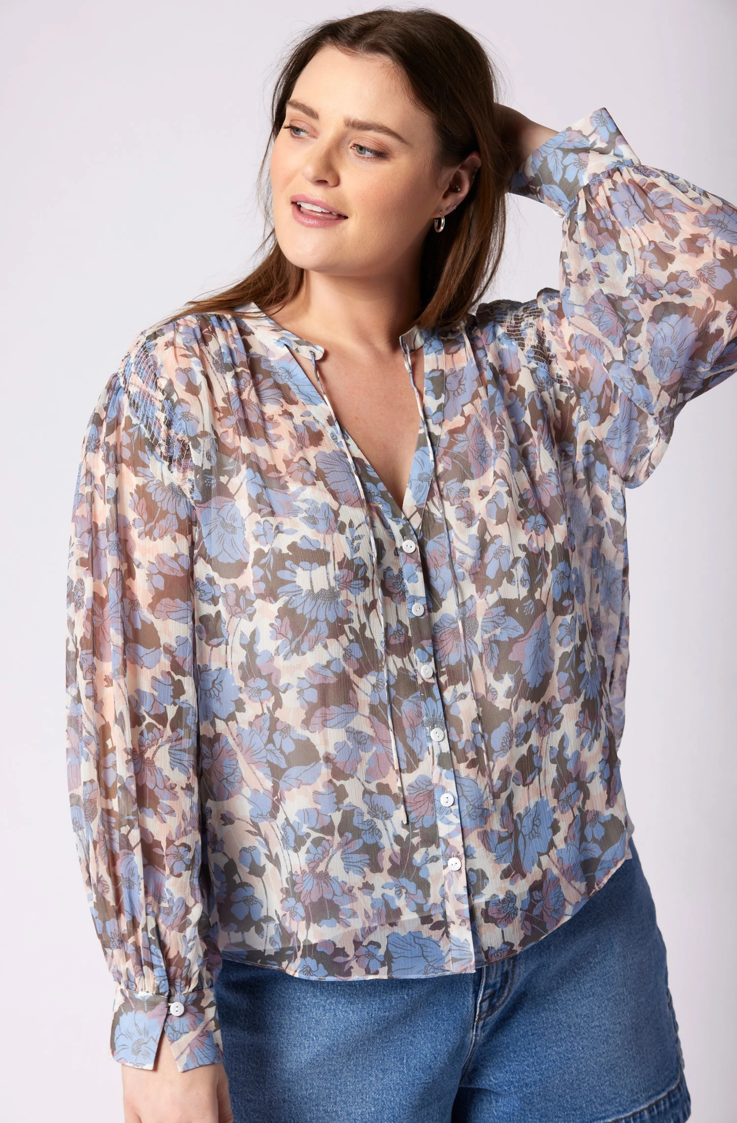 Joie Naomi Long Sleeve Silk Top 11 Joie Naomi Long Sleeve Silk Top - Image 9