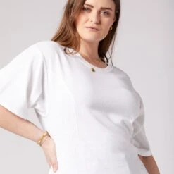 Joie Cami Short Sleeve Top -Joie Shop T0150X9324 BRWT 4 DPA