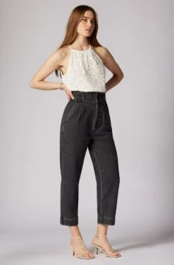 Joie Keegan Sleeveless Crochet Cotton Top -Joie Shop T0165F9213 PRCL 3