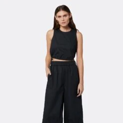 Joie Tess Sleeveless Cotton Top -Joie Shop T0171F2536 CAV 2 DPA