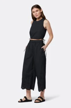 Joie Tess Sleeveless Cotton Top -Joie Shop T0171F2536 CAV 4