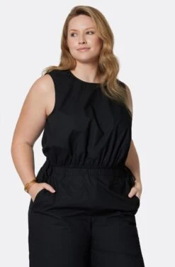 Joie Tess Sleeveless Cotton Top -Joie Shop T0171XF2536 CAV 2