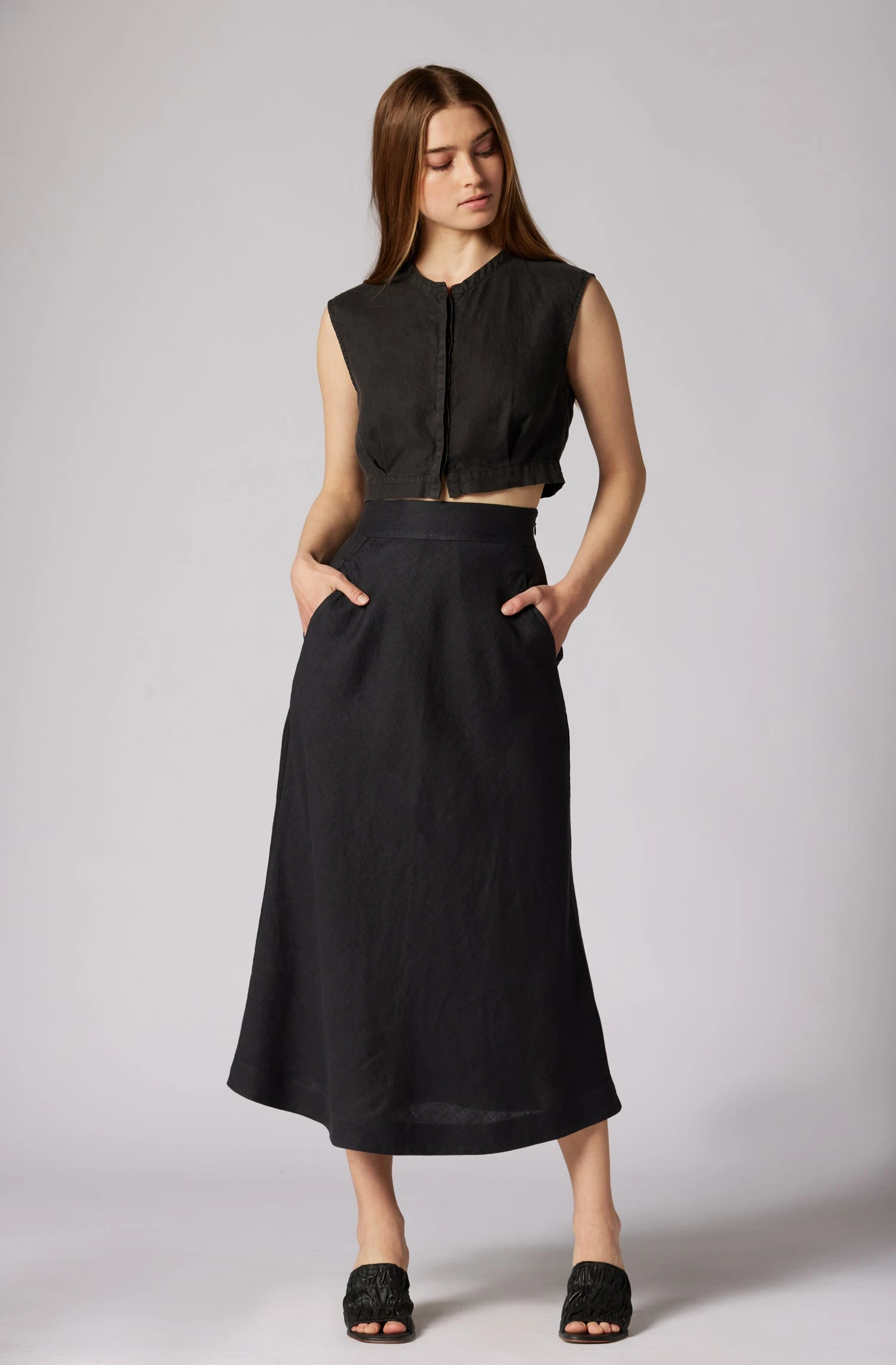 Joie Marci Sleeveless Linen Top 4 Joie Marci Sleeveless Linen Top - Image 2