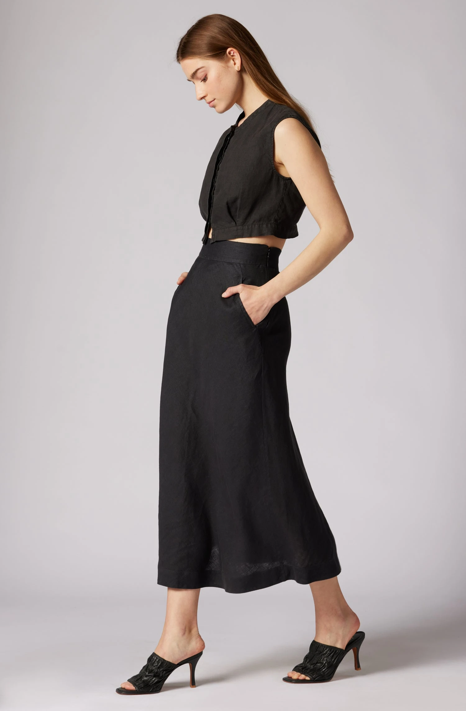 Joie Marci Sleeveless Linen Top 5 Joie Marci Sleeveless Linen Top - Image 3