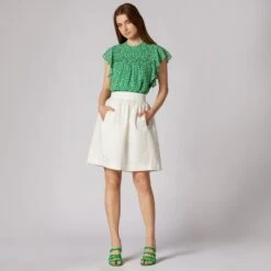 Joie Reut Short Sleeve Top -Joie Shop T0174A0002 GARM 1 DPA