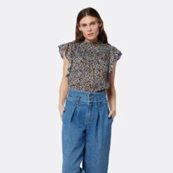 Joie Reut Sleeveless Cotton Top -Joie Shop T0174A9369 CAVM 2 DPA