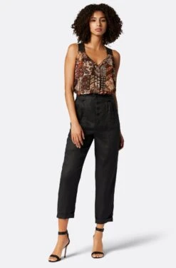 Joie Pri Sleeveless Silk Top -Joie Shop T0176A9361 PEML 1