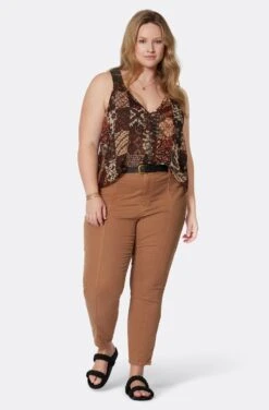 Joie Pri Sleeveless Silk Top -Joie Shop T0176X9361 PEML 1