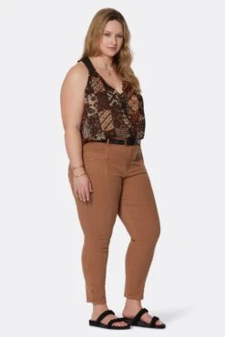 Joie Pri Sleeveless Silk Top -Joie Shop T0176X9361 PEML 3