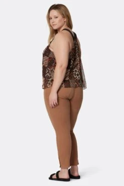 Joie Pri Sleeveless Silk Top -Joie Shop T0176X9361 PEML 5