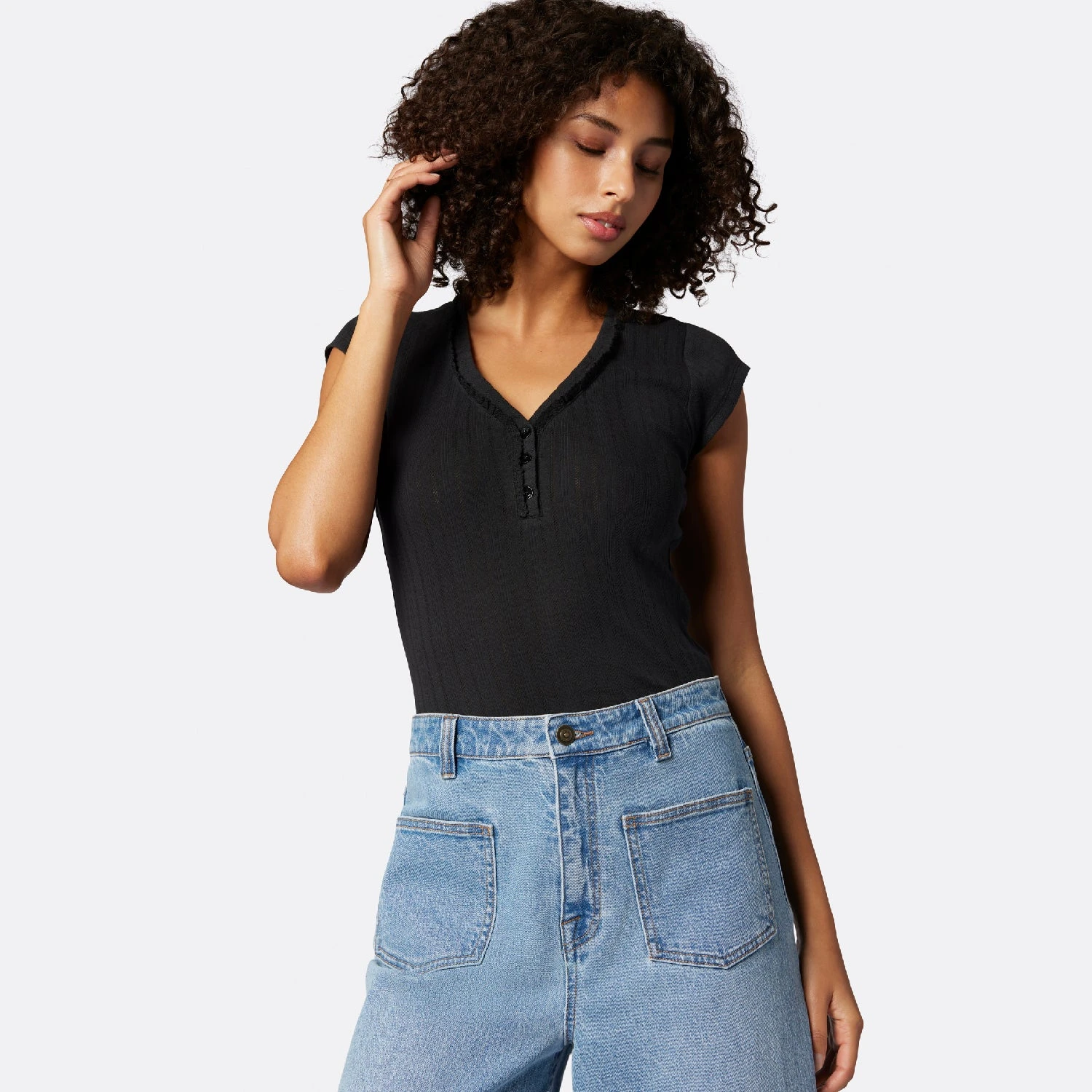 Joie Pam Short Sleeve Cotton Top 7 Joie Pam Short Sleeve Cotton Top - Image 5